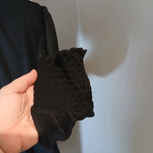 Myline Moda Black Dress / Size 44 - Picture 6 of 11